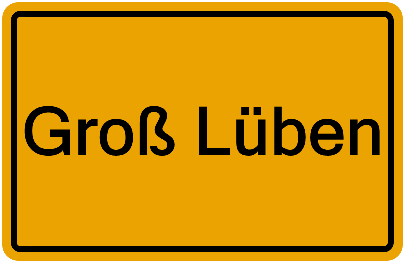 Handelsregisterauszug Groß Lüben